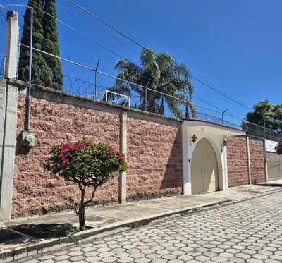 Plano de Sólo para ti, jacuzzi, gran jardín, fogata y palapa