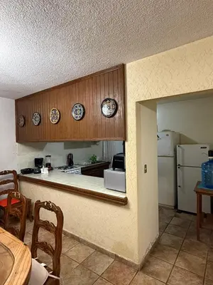 Una cocina o zona de cocina en Casa La Cañada216 con Alberca Climatizada