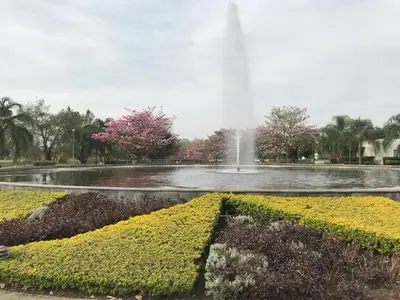 Jardín al aire libre en Depa within Paraiso Country Club Golf Club