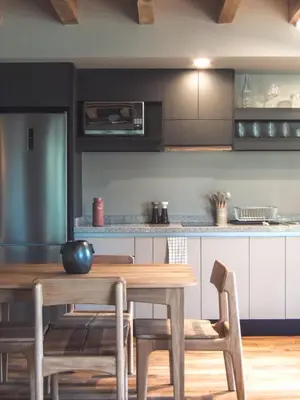 Una cocina o zona de cocina en Loft kineki 6