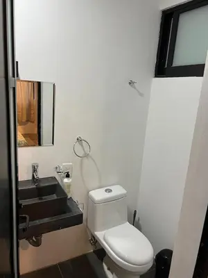 Un baño de CasaMora