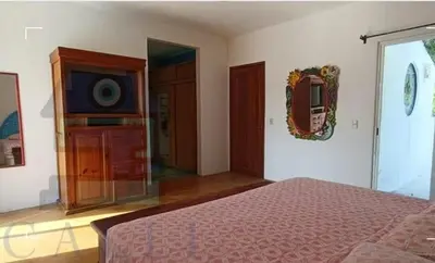 Cama o camas de una habitación en Beach-style house near the sea