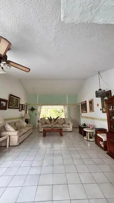 Zona de estar de casa en cuernavaca