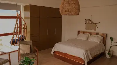 Cama o camas de una habitación en Coral Loft
