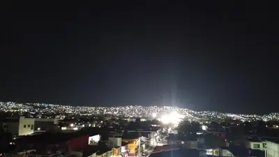 Vista general de Tuxtla Gutiérrez o vista desde el apartamento