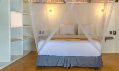 Cama o camas de una habitación en Il Gatto Rosso