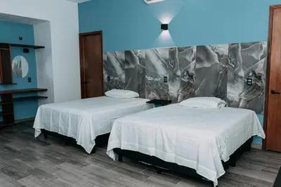 Cama o camas de una habitación en Linda Vista Hotel Boutique