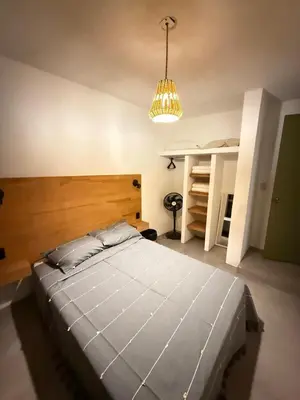 Cama o camas de una habitación en Noemí Apartment