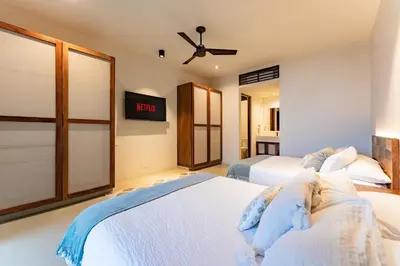 Cama o camas de una habitación en 3070 - La Cañada Villa H