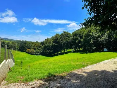 Paisaje cerca de este camping