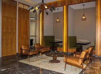 Zona de estar de Loft Park Pedregal