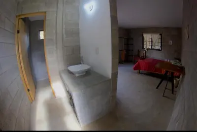 Cama o camas de una habitación en Casa Camino Real