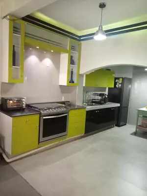Una cocina o zona de cocina en La casa del Jardín