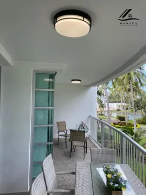 Un balcón o terraza de Departamento en Acapulco Diamante