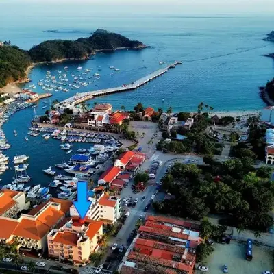 Huatulco 4 bdrm Penthouse-walk to Beach & Marina