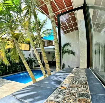 Piscina en o cerca de Casa Santa Cruz 4 bdrm house-Pool & walk to Beach