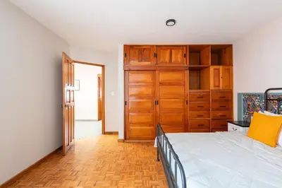 Cama o camas de una habitación en Hermosa Casa en Centro Histórico | 5 hab + Est
