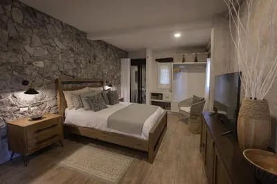 Cama o camas de una habitación en Lorea en ValQuirico