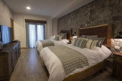 Cama o camas de una habitación en Anae en ValQuirico