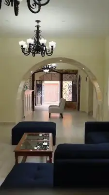 Zona de estar de Hotel Casa Solariega