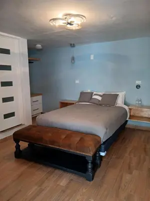 Cama o camas de una habitación en Hotel Casa Solariega