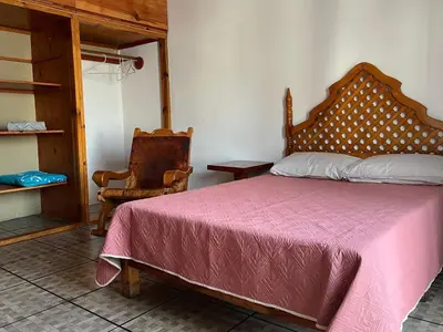 Cama o camas de una habitación en Casa Flores