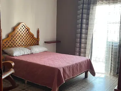 Cama o camas de una habitación en Casa Flores