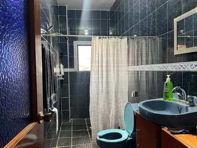 Un baño de Casa Flores