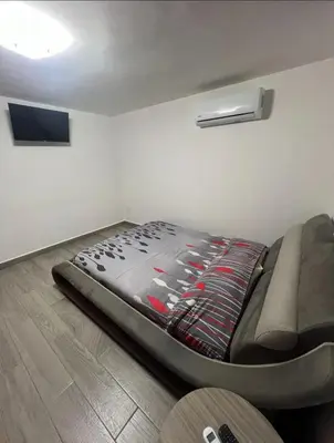 Cama o camas de una habitación en Casa LEAM