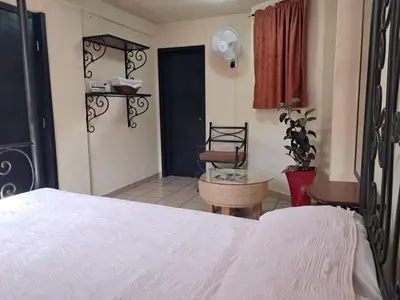 Cama o camas de una habitación en Hotel Antigua Encomienda