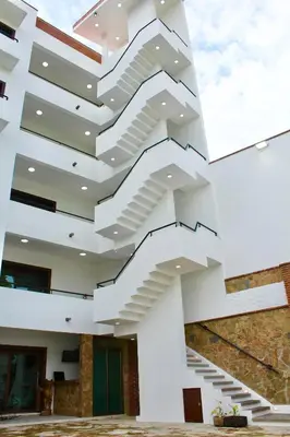 Un balcón o terraza de Hotel Monkey House Tuxtla Gutiérrez