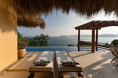 Paisaje cerca de esta villa