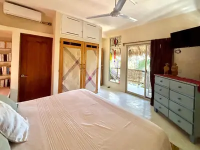 Cama o camas de una habitación en Casa Piña