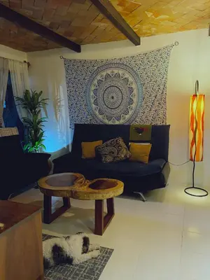 Zona de estar de Espacios Livemarlu casa de huéspedes