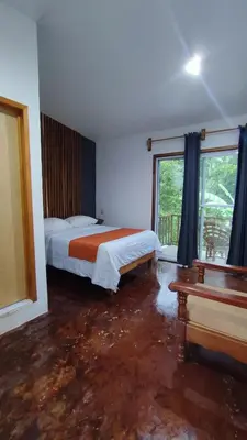 Cama o camas de una habitación en Finca San Antonio