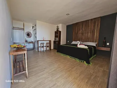 Cama o camas de una habitación en Finca San Antonio