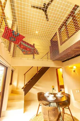 Zona de estar de 2 Room Loft, Kitchen, Garden