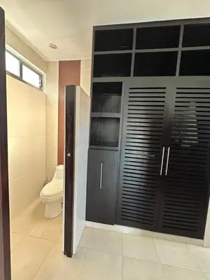 Un baño de Casa Lujosa, Catemaco, Ubicación Céntrica