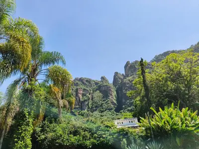 Paisaje cerca de este chalet de montaña