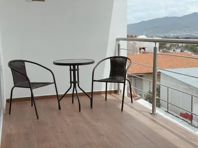 Vista general de una montaña o vista desde el apartamento