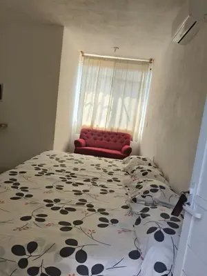 Cama o camas de una habitación en Fiesta Zipolite