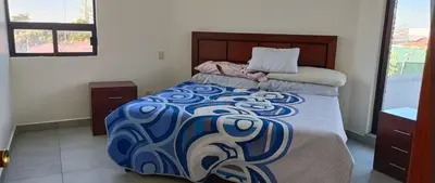 Cama o camas de una habitación en Casa eterna primavera