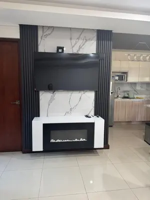 Una cocina o zona de cocina en Departamento muy moderno cerca de foro Sol