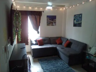 Zona de estar de Departamento en en paraiso de Veracruz