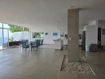 Una cocina o zona de cocina en Villa Monte Aragón