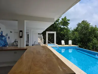 Piscina en o cerca de Villa Monte Aragón