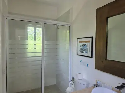 Un baño de Villa Monte Aragón