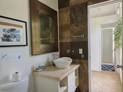 Un baño de Villa Monte Aragón