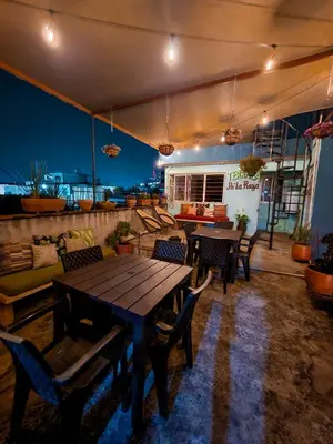 Zona de estar de Habitaciones CASA BULE