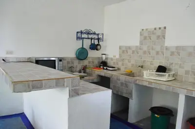 Una cocina o zona de cocina en Hotel Cocoloco